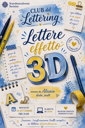 Lettere effetto 3D