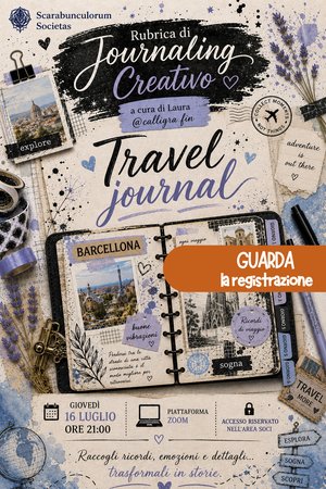 REGISTRAZIONE Journaling Creativo - Travel journal