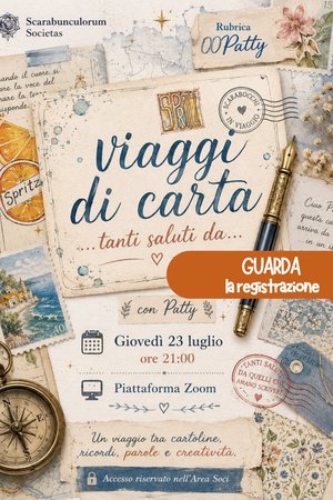 REGISTRAZIONE 00PATTY 2026 - Viaggi di carta.. Tanti saluti da...