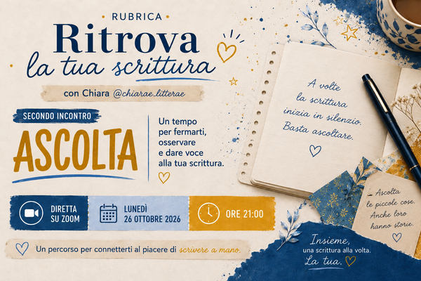 Ritrova la tua scrittura - Ascolta