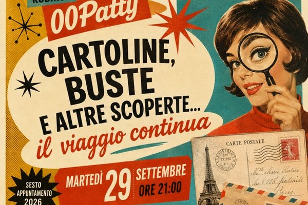 Agente 00Patty - Cartoline, buste e altre scoperte... il nostro viaggio continua